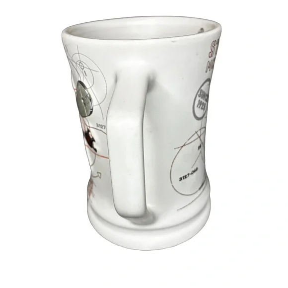 Disney Parks Stitch Model 03 Robot Blueprint Coffee Mug Exclusive - Picture 4 of 6